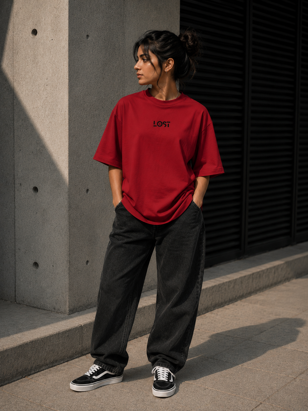 Lost Embroidery Oversized