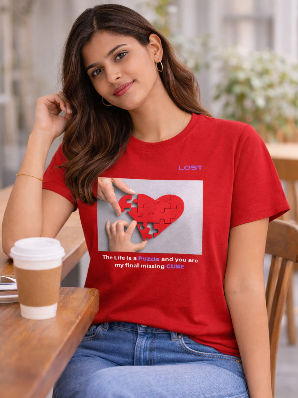 Puzzle Stretch T-shirt