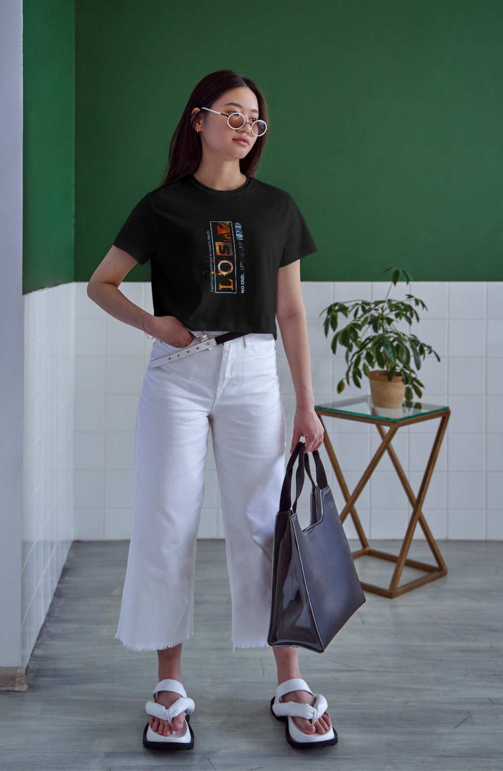 Lost Mean Crop Top