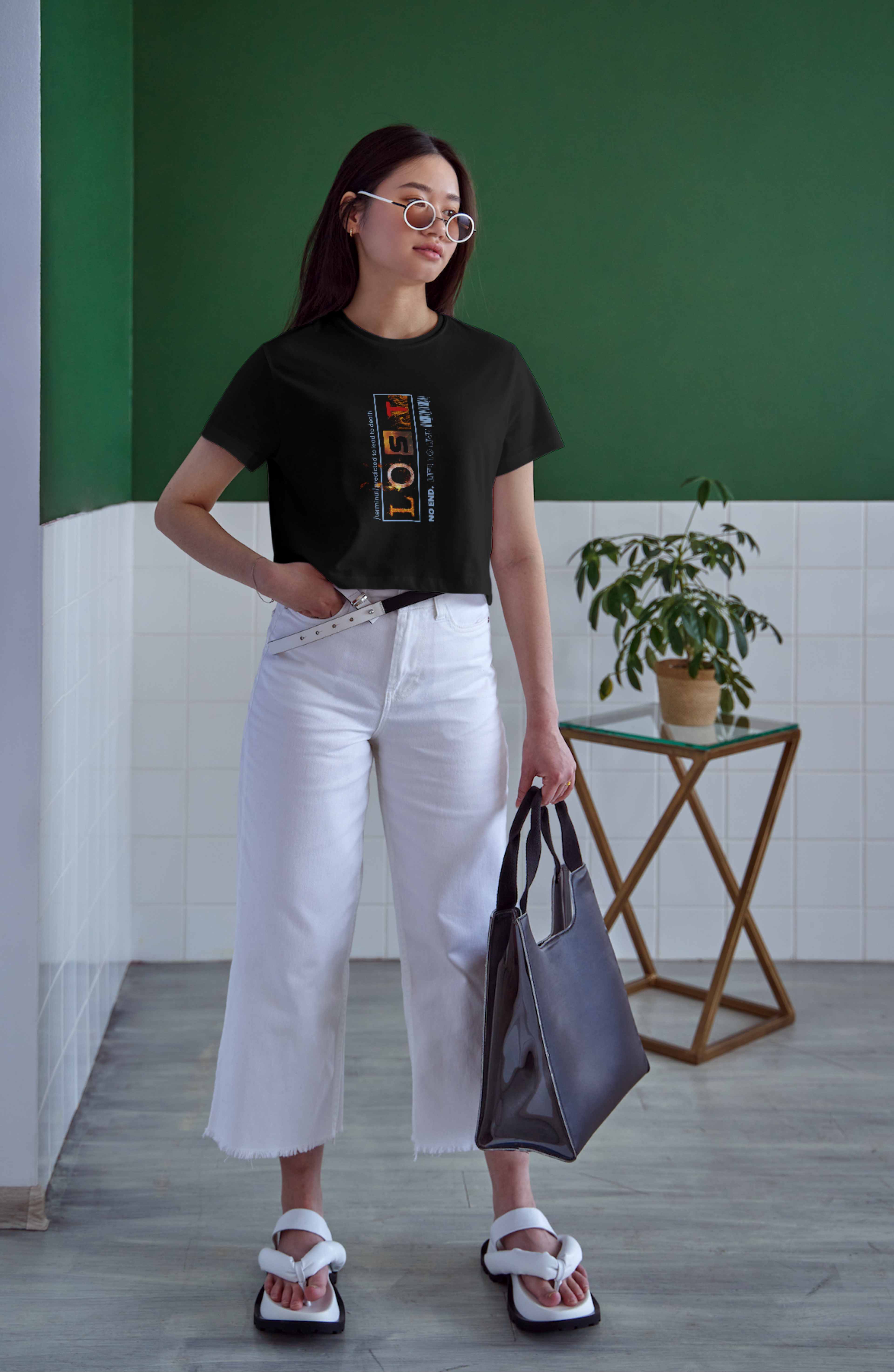 Lost Mean Crop Top