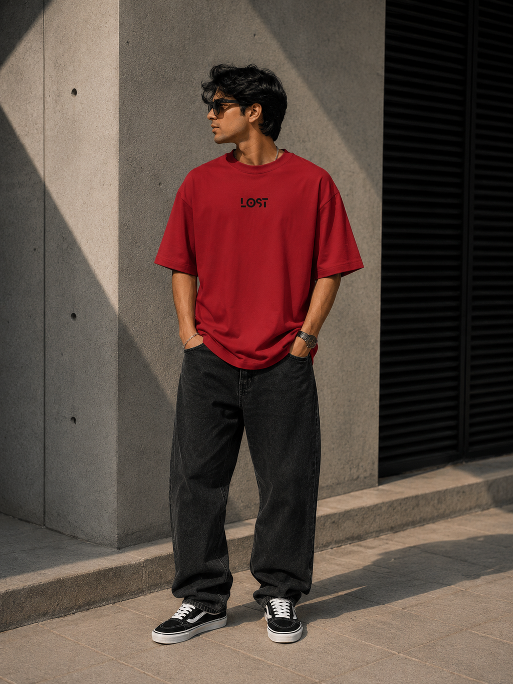 Lost Embroidery Oversized