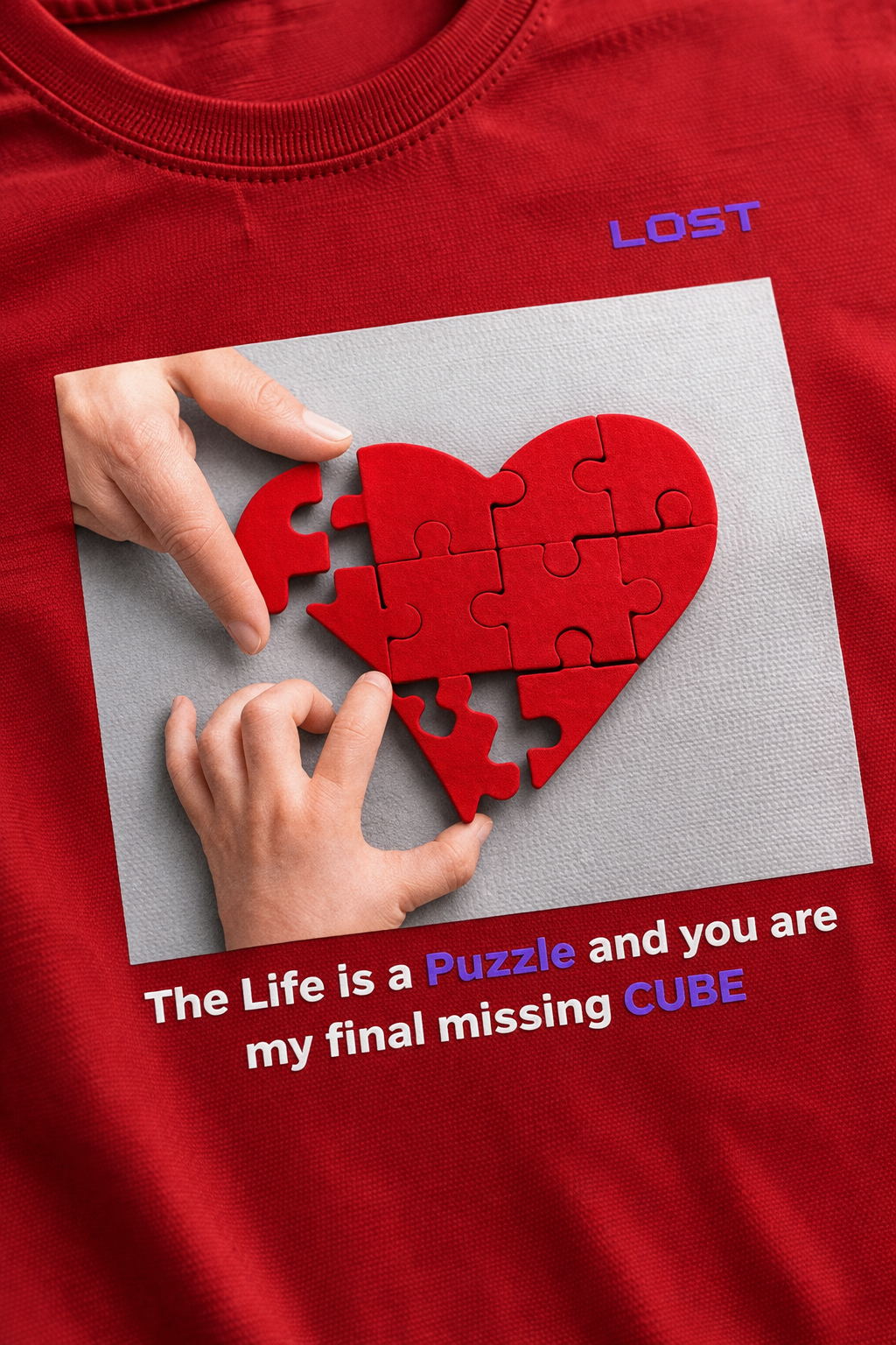Puzzle Stretch T-shirt